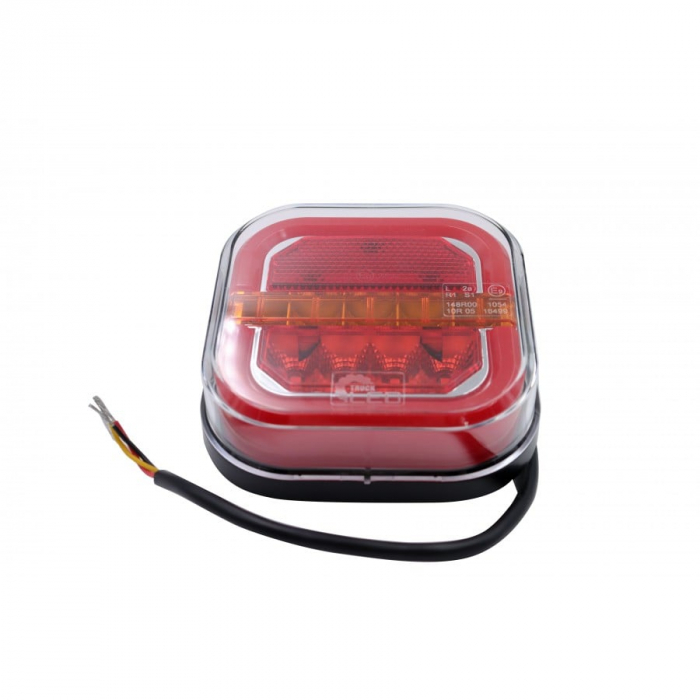 Lampa spate Full LED, pozitie cu efect neon, semnalizare dinamica, 1224V - Truck LED L2416 L2415 [8]