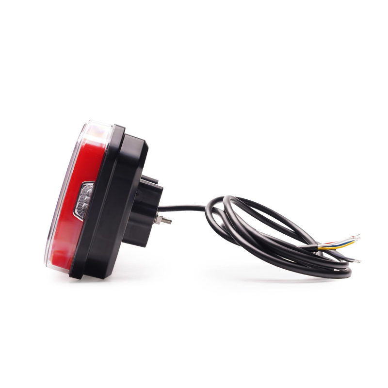 Lampa spate LED combinata 12/24V, 23.7 cm, cu semnalizare dinamica, 5 functii, iluminare laterala numar inmatriculare, stanga/dreapta, ECO [8]
