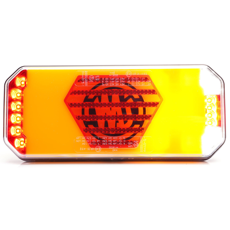 Lampa spate LED, cu Lampa Numar, semnalizare dinamica, 5 functii, 12V-24V, 2484 DD L/P [5]