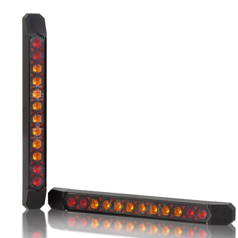 Lampa spate LED multifunctionala dinamica LIZARD, 25.2cm, 3 functii, 12/24V, IP 68 [1]