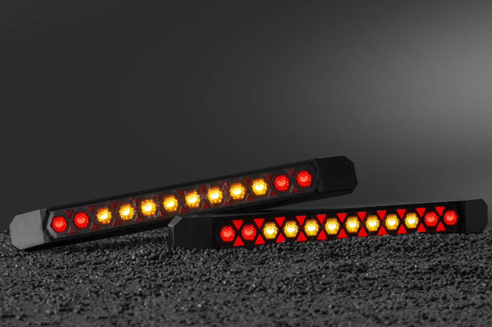Lampa spate LED multifunctionala dinamica LIZARD, 25.2cm, 3 functii, 12/24V, IP 68 [9]