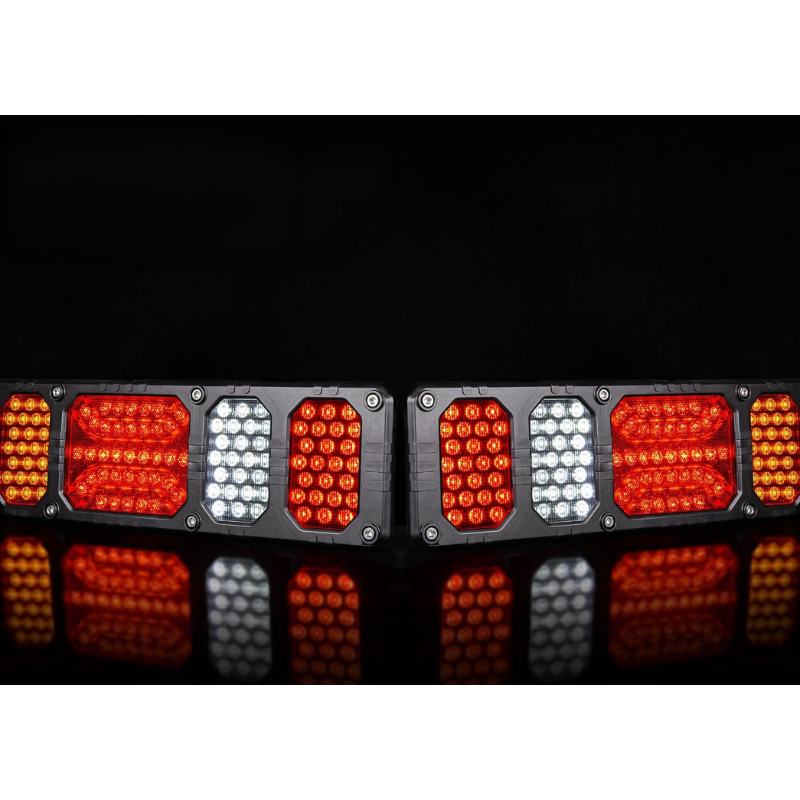 Lampa Spate LED cu 6 Functii, Stanga sau Dreapta, Iluminare Completa 24V, 45,1 x 13,9 x 7,4cm [3]
