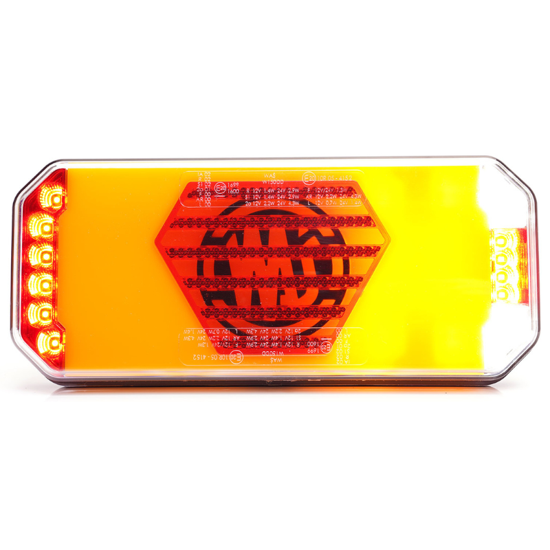 Lampa spate LED, Fara Lampa Numar, semnalizare dinamica, 3 functii, 12V-24V, 2491 DD L/P [2]
