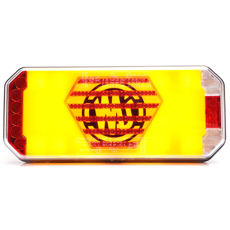Lampa spate LED, Fara Lampa Numar, semnalizare dinamica, 3 functii, 12V-24V, 2491 DD L/P [3]