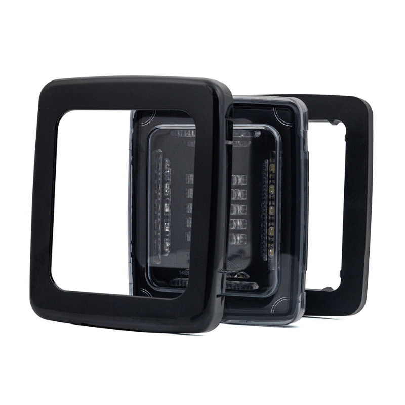 Lampa spate multifunctionala LED, CUBE, ceata + marsarier, 12/24V, 13.8 x 11.5 x 4.03 cm [8]