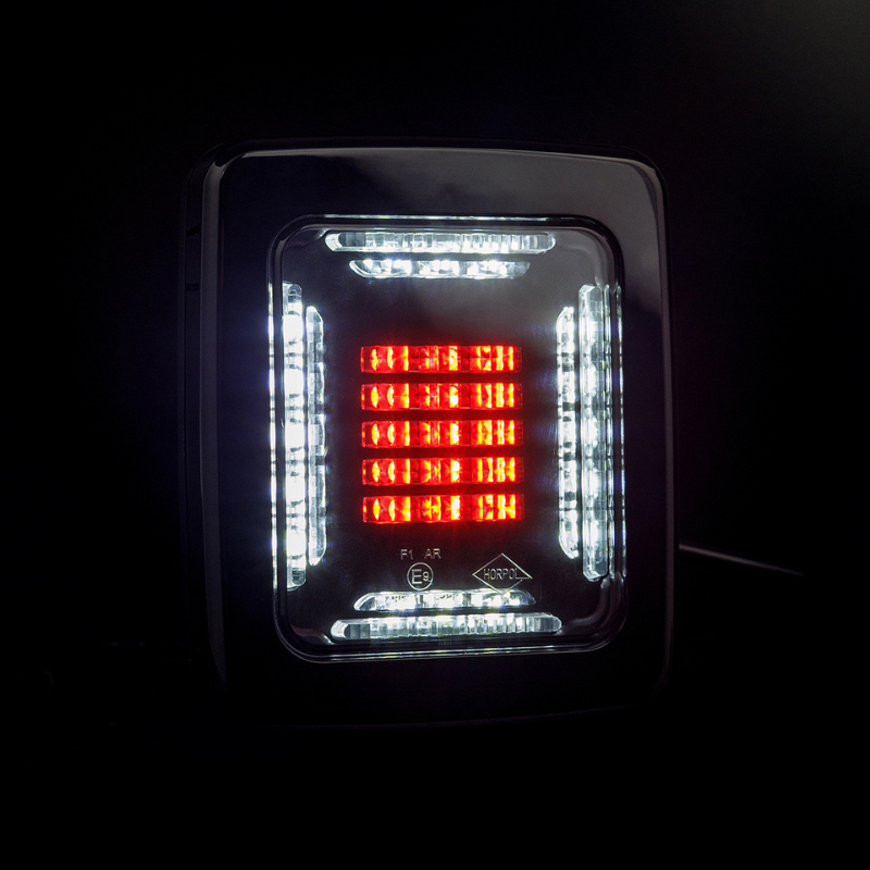 Lampa spate multifunctionala LED, CUBE, ceata + marsarier, 12/24V, 13.8 x 11.5 x 4.03 cm [5]