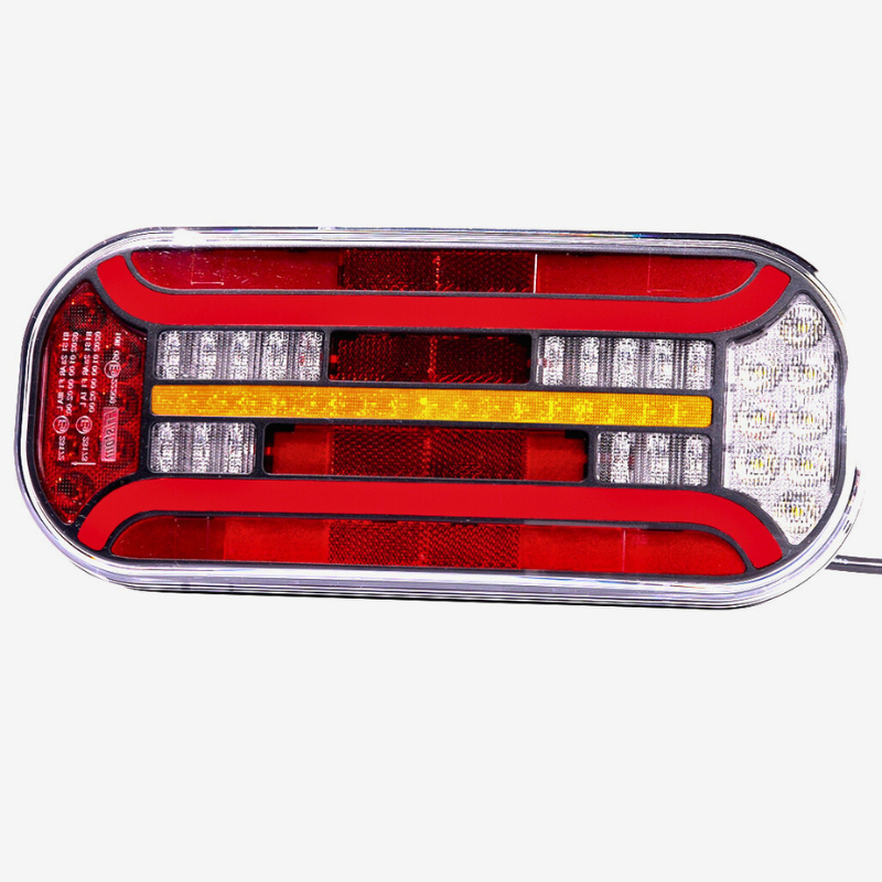 Lampa spate, tripla LED cu 7 functii, 30.2 x 13cm, mufa baioneta [1]