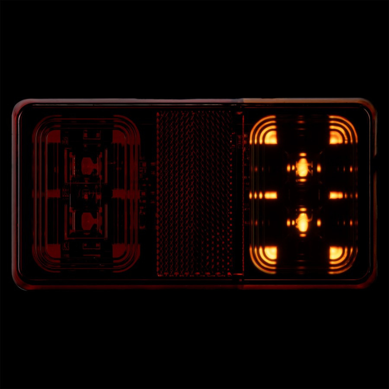 Lampa stop LED multifunctionala auto, 12/24V, 16 LED, montaj baioneta, IP67 [7]