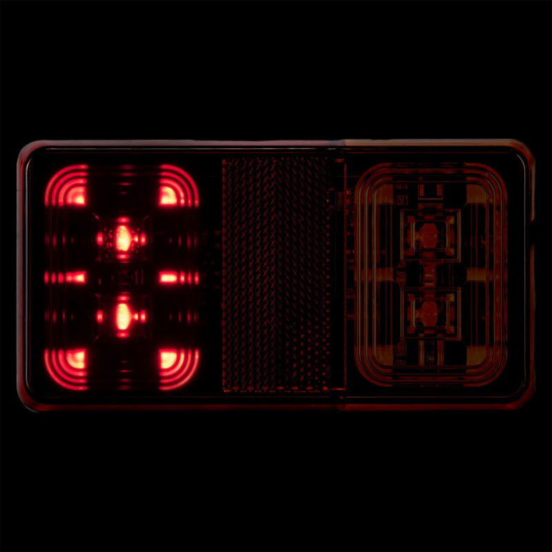 Lampa stop LED multifunctionala auto, 12/24V, 16 LED, montaj baioneta, IP67 [5]