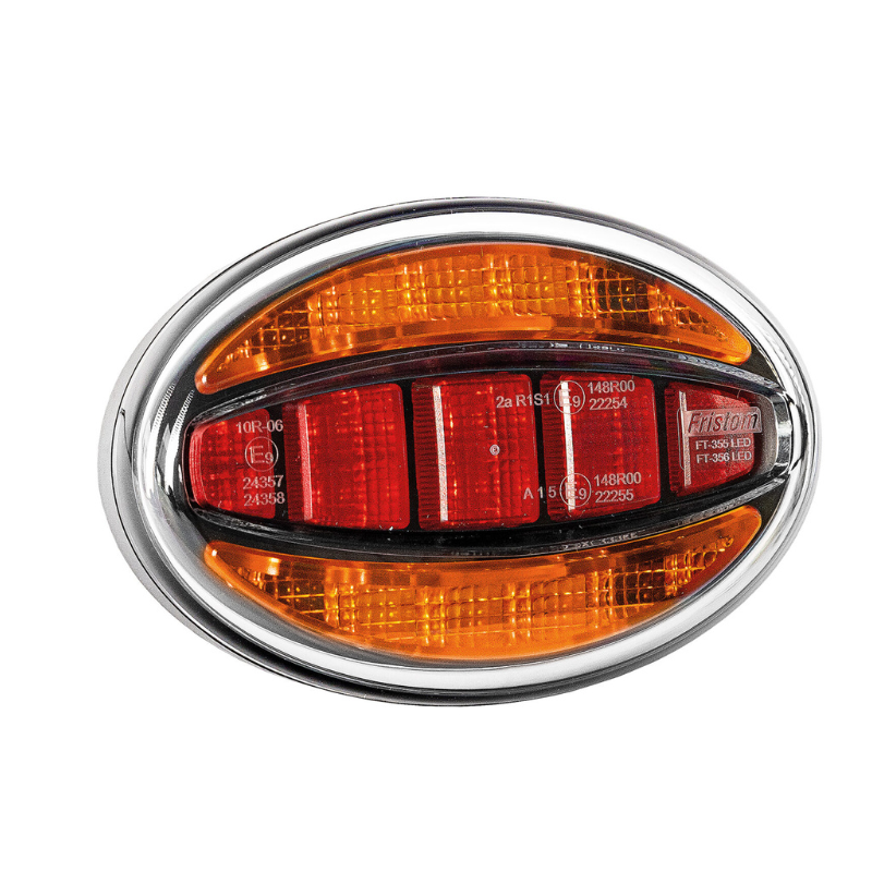 Lampa Stop, Tripla cu 3 functii, 12/24V, 14 x 9.3cm, Cablu 1m [1]