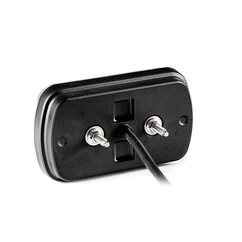 Lampa stop universala, tripla cu 3 functii, efect neon, 12 x 7cm, 12/24V, cablu 1m [5]