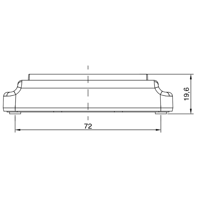 Lampa stroboscop auto, rosie, 12V-24V, 24 LED rosu, IP6K9K [12]