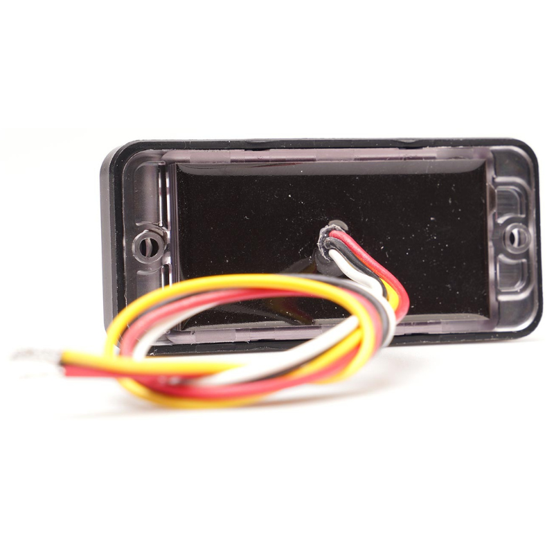 Lampa stroboscop auto, rosie, 12V-24V, 24 LED rosu, IP6K9K [5]