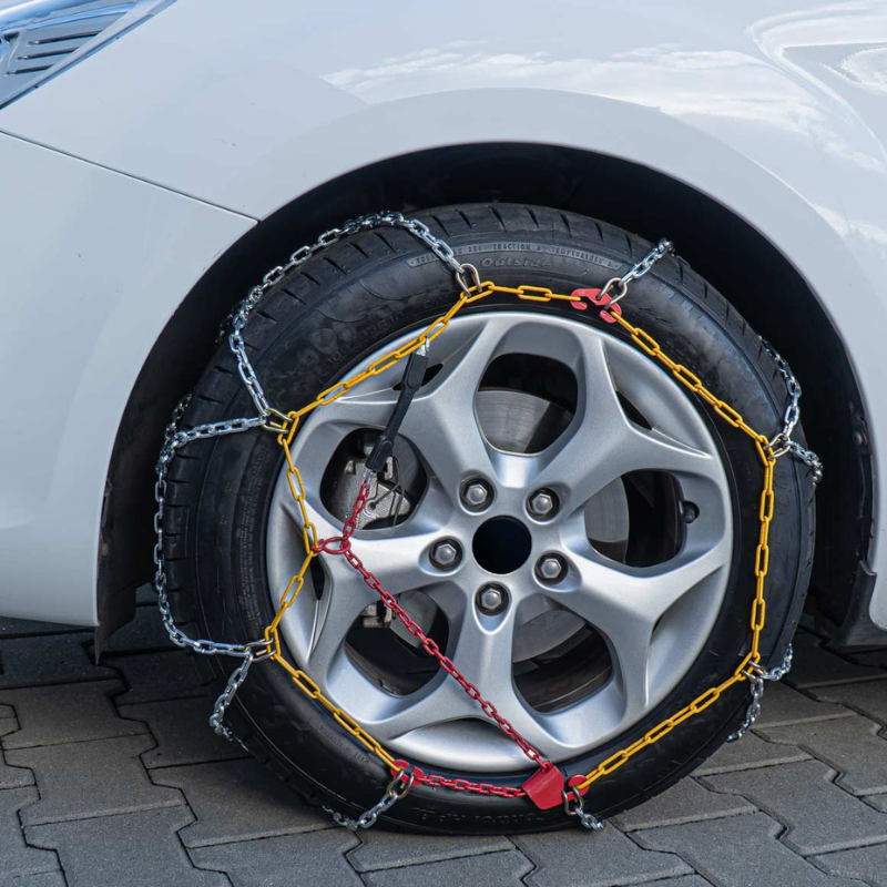 Lanturi antiderapante pentru zapada auto, KN-50, 12 mm, set 2 bucati, R13, R14, R15, R16 [12]