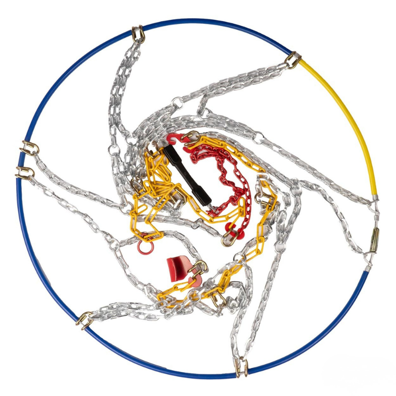 Lanturi antiderapante pentru zapada auto, KN-110, 12 mm, set 2 bucati, R15, R16, R17, R18 [4]