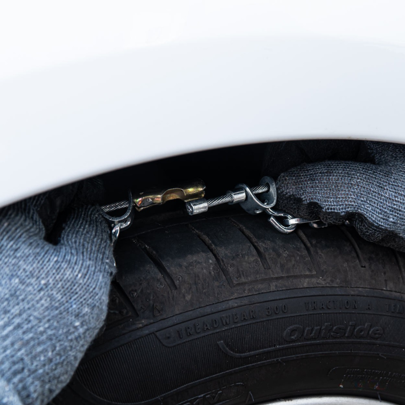 Lanturi antiderapante pentru zapada auto, KN-120, 12 mm, set 2 bucati, R14, R15, R16, R17, R18, R19 [6]