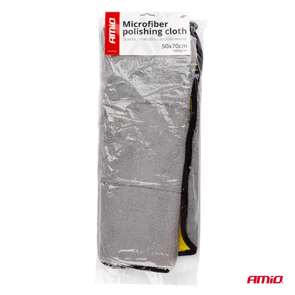Laveta Microfibra Auto Premium pentru Lustruit/Uscat, 50x70cm, 1600g/mp [4]