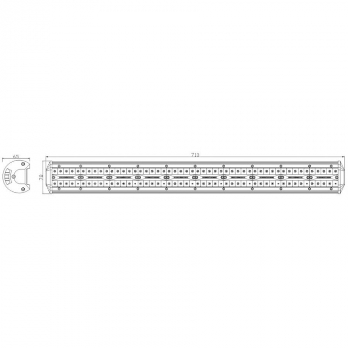 Led Bar, 300w, 71cm, Lumina Rece - Truck LED LB0095 [2]