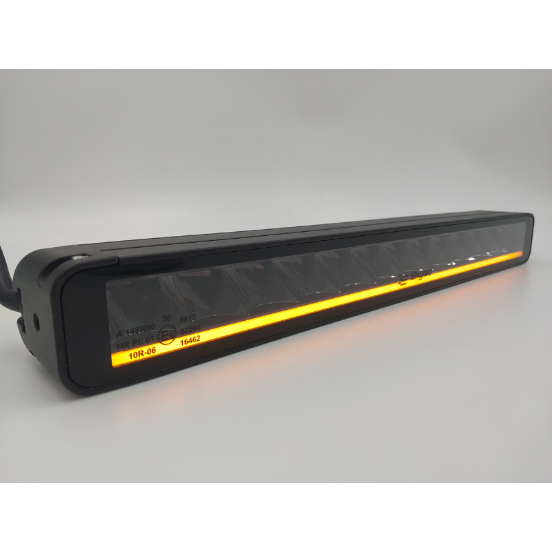 Led Bar cu pozitie alba si galbena dinamica + faza, 36.7cm, 12/24V, 5040Lm [10]