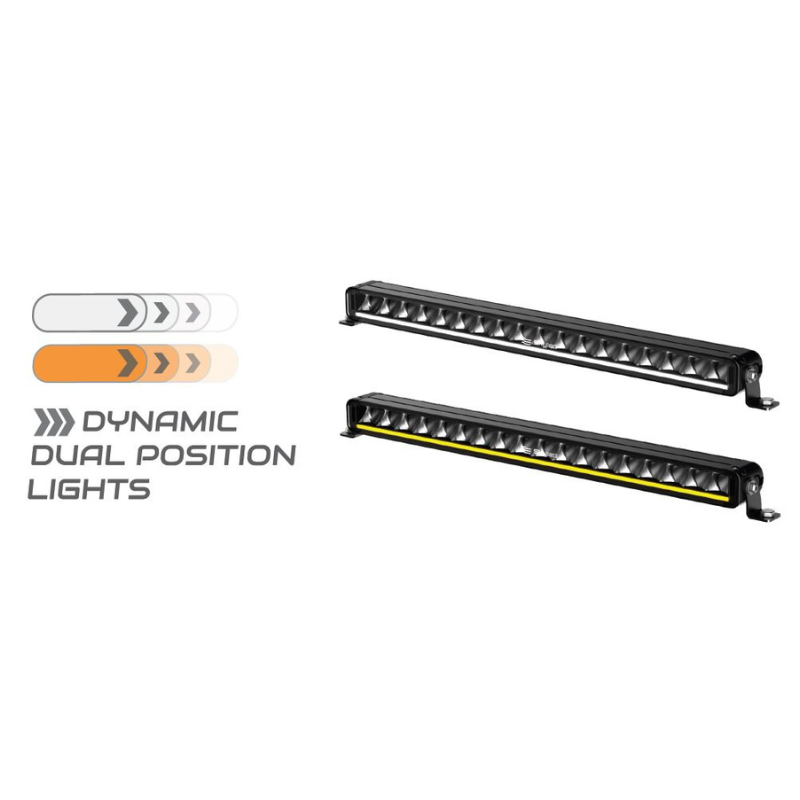 Led Bar cu pozitie alba si galbena dinamica + faza, 53.4cm, 12/24V, 7560Lm [7]