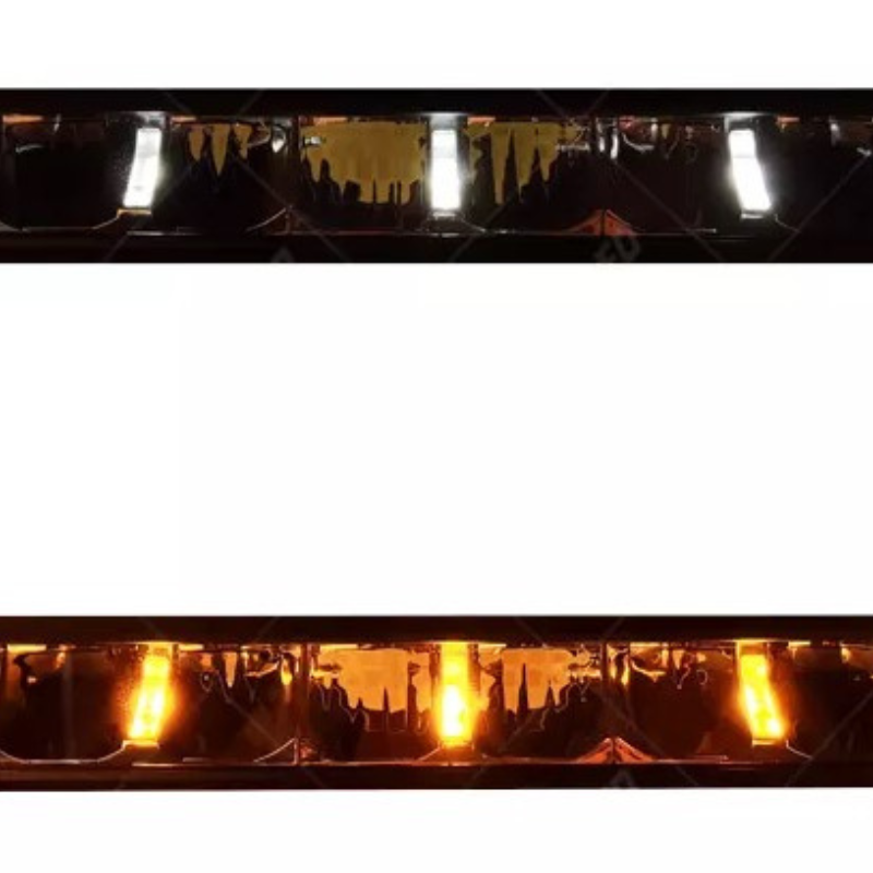 Led bar FORNAX 43”, 110cm, 24600Lm, 12/24V, curbat cu pozitie dinamica alba si portocalie [3]