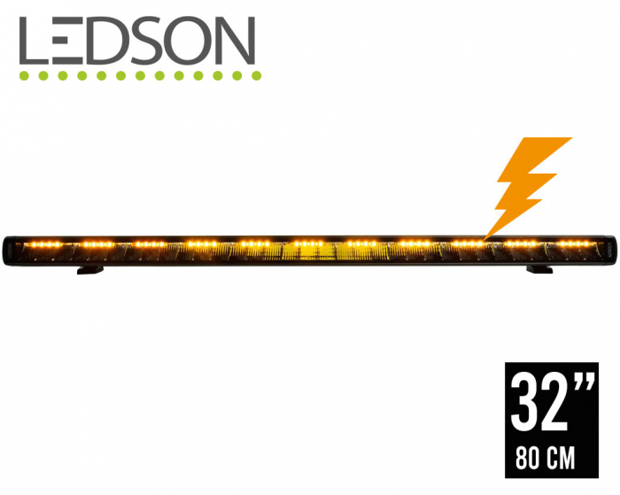 Led Bar Ledson cu pozitie Galbena si Alba + stroboscop Phoenix+ 32 80cm - Ledson 33305335 [2]