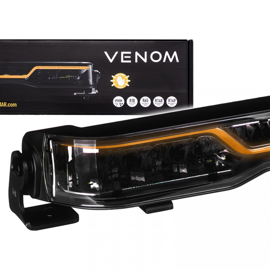 LED Bar X SPIDER VENOM, 108 LED-uri, 52.7 cm, IP69K, pozitie dinamica / Hello Efect [23]