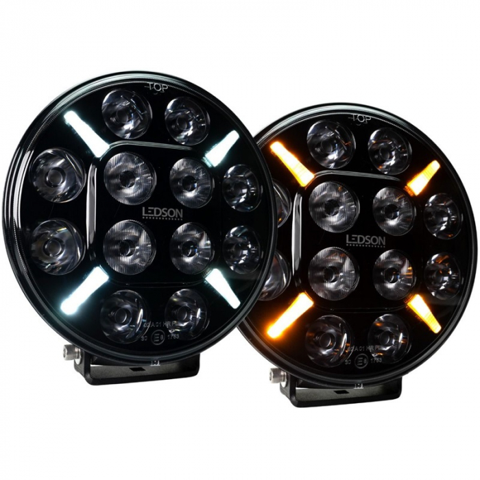 LEDSON Castor7+ Lumina auxiliara LED 60W cu lumina de pozitie galben-portocaliualba - Ledson 33491206 [5]