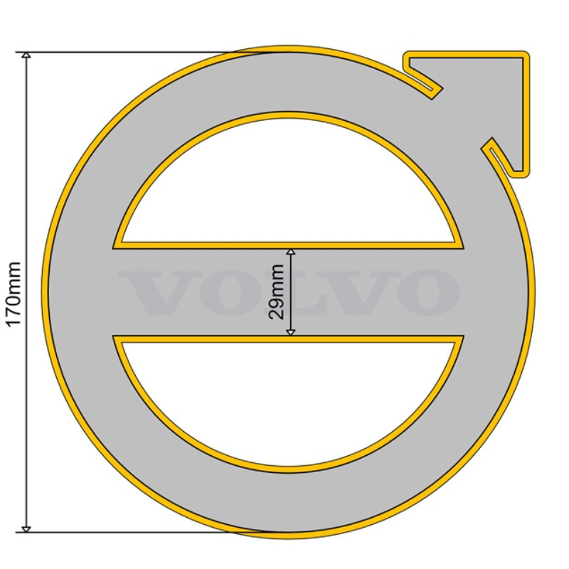 Logo, Iluminare emblema Volvo FH4/FH16 [3]