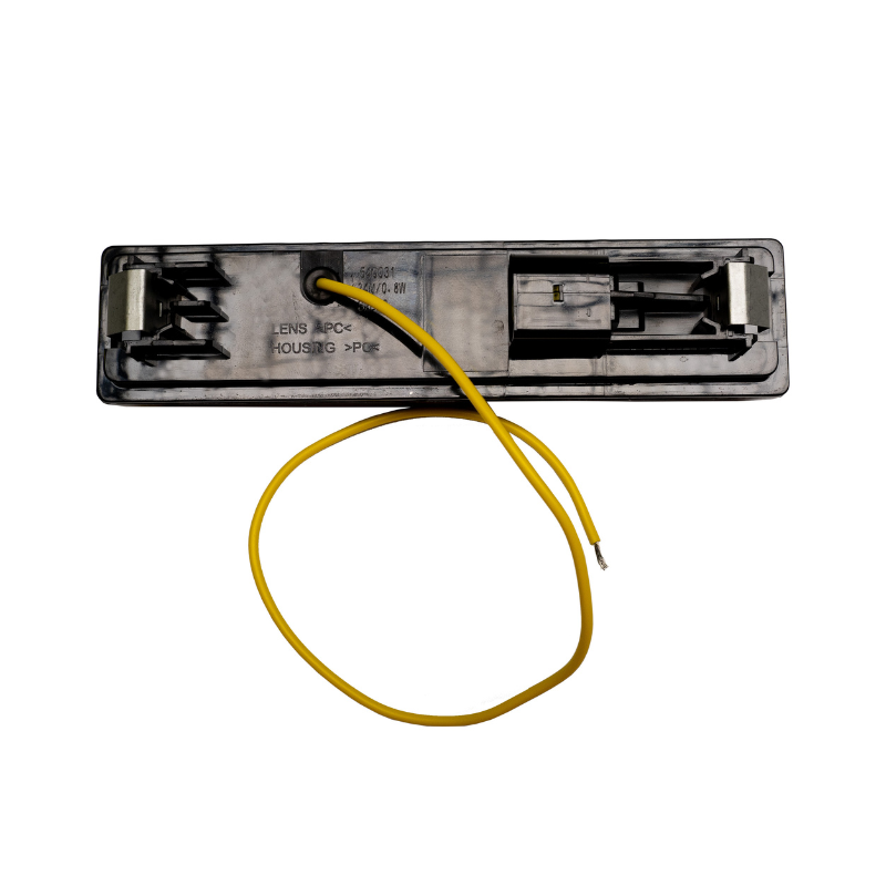Lumina de pozitie cu fibra optica OptoLine S+ pentru parasolar Scania alb si galben-portocaliu [2]