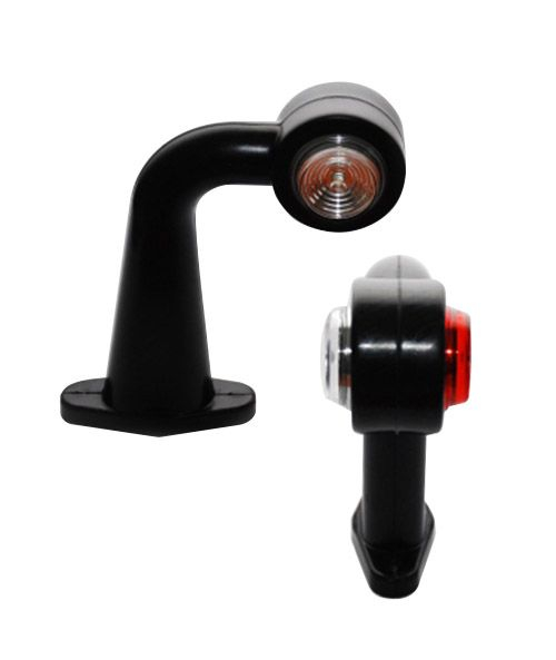 Lampa gabarit cu Brat, picior la 90° LED DLG 002, dispersor rosu si alb - EGKAL DLG002 (3) [4]
