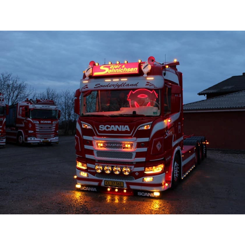 Lumina suplimentara far Scania2016+, galben, 24V [10]