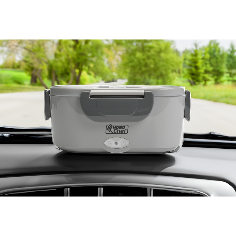 Lunchbox electric portabil, 1.5L, incalzire 12V/24V/230V, compartimentat inox [15]