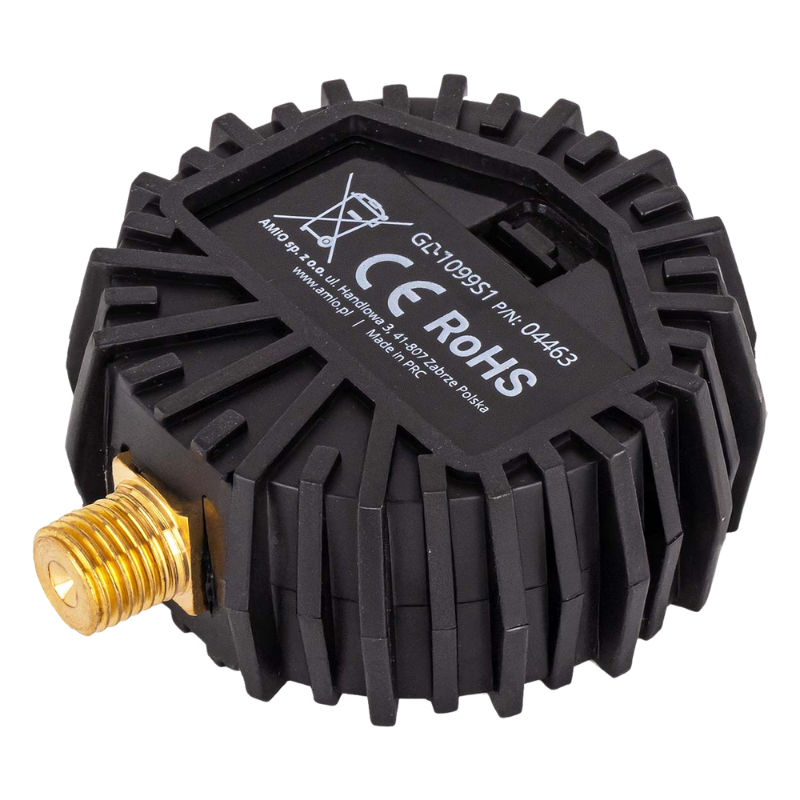 Manometru Digital Presiune Anvelope, 0-17 Bar 0-250 PSI, Carcasa Cauciuc Protectie, Citire Rapida, Display Digital Iluminat, Precizie [10]