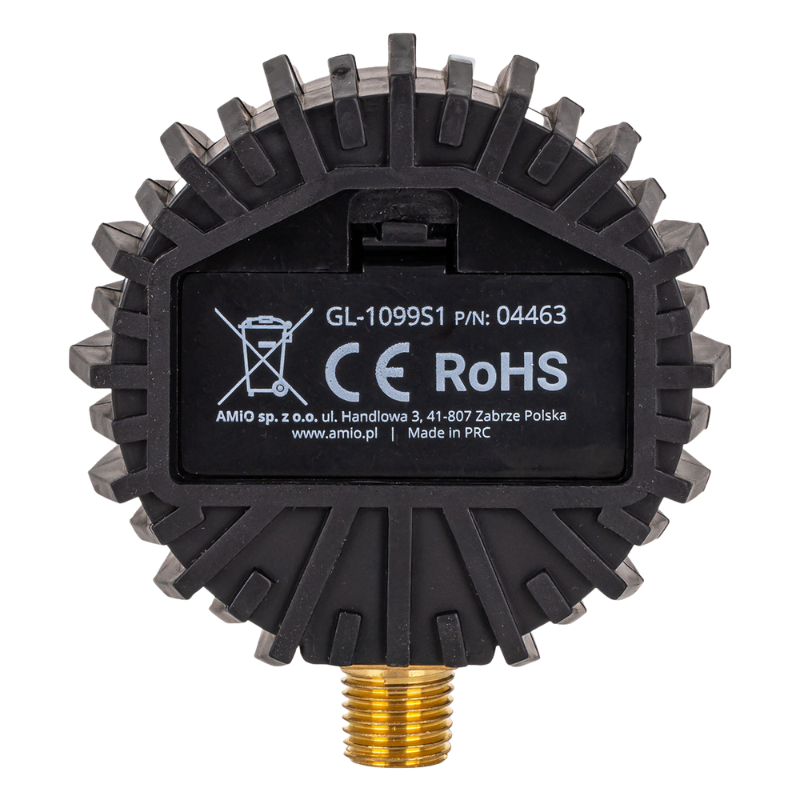 Manometru Digital Presiune Anvelope, 0-17 Bar 0-250 PSI, Carcasa Cauciuc Protectie, Citire Rapida, Display Digital Iluminat, Precizie [8]