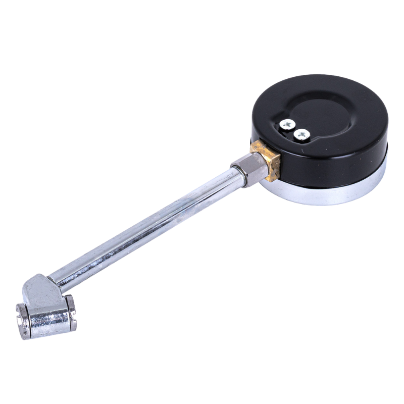 Manometru presiune roti TIR, 15 bar, metalic, verificare anvelope auto camion SUV [6]