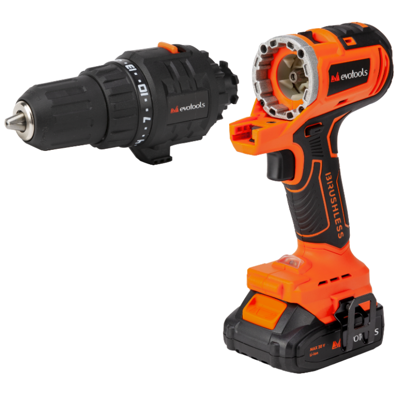 Masina de Insurubat Multifunctionala, 21000 rpm, Motor Brushless, 3 Capete, 2 Acumulatori MAX 20V [1]