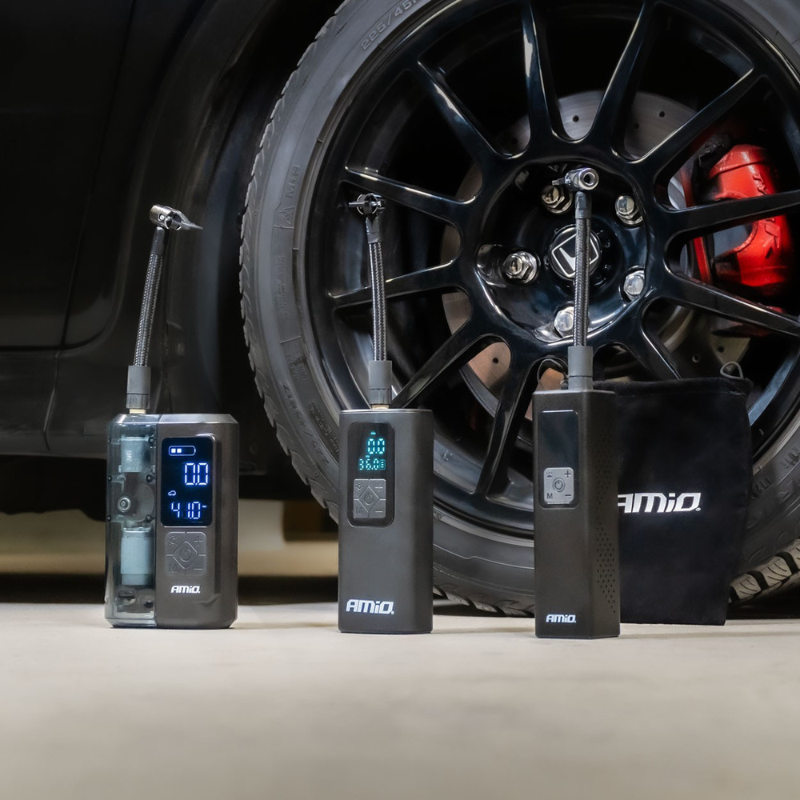 Pistol umflat roti cu acumulator 4000mAh, portabil, fara fir, 10 bari, display digital, USB-C [6]