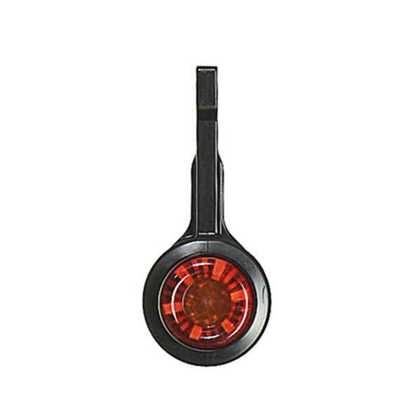 Mini Lampa gabarit cu 6 LED-uri, dispersor rosu si alb - EGKAL DLW3 [4]