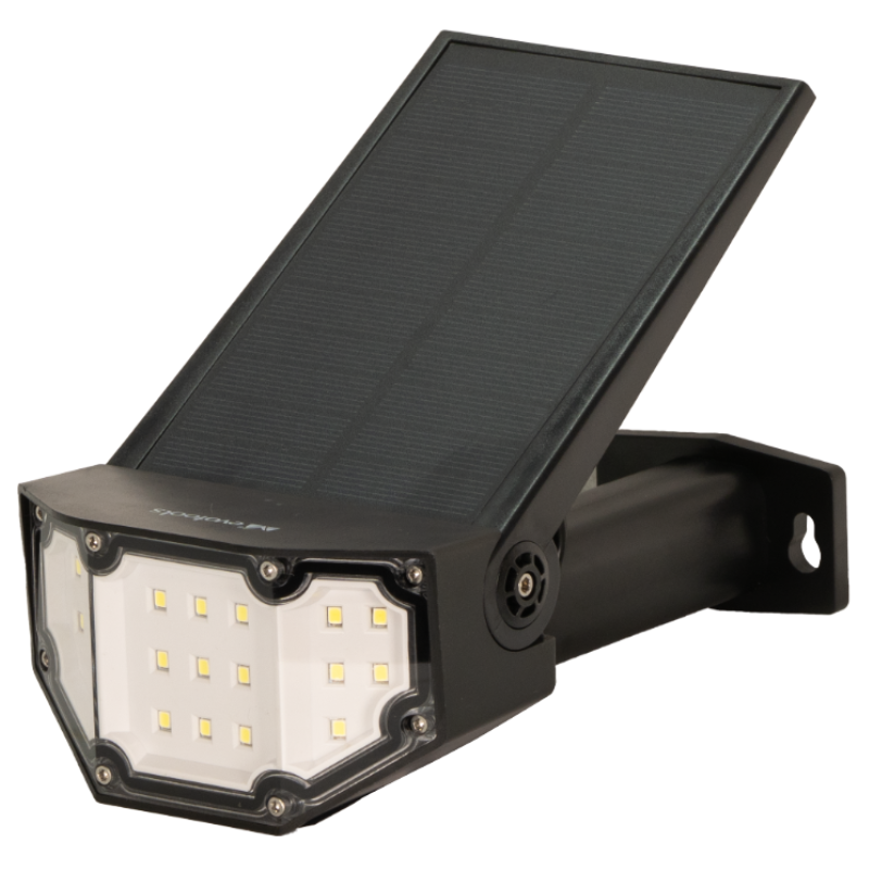 Mini Lampa Solar Raza 180, 200 Lumeni, 2.5W LED, Panou Solar 5.5V, Acumulator 1800 mAh, IP65 [1]