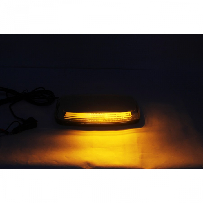 Mini rampa girofar, talpa magentica dubla, 84LED-uri - Truck LED BLK0032 [6]