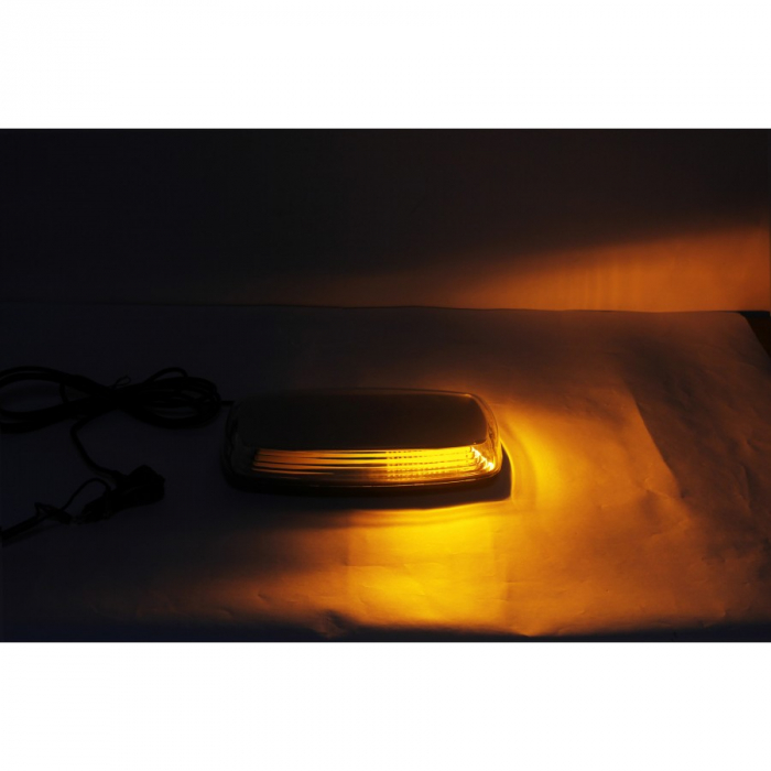 Mini rampa girofar, talpa magentica dubla, 84LED-uri - Truck LED BLK0032 [7]