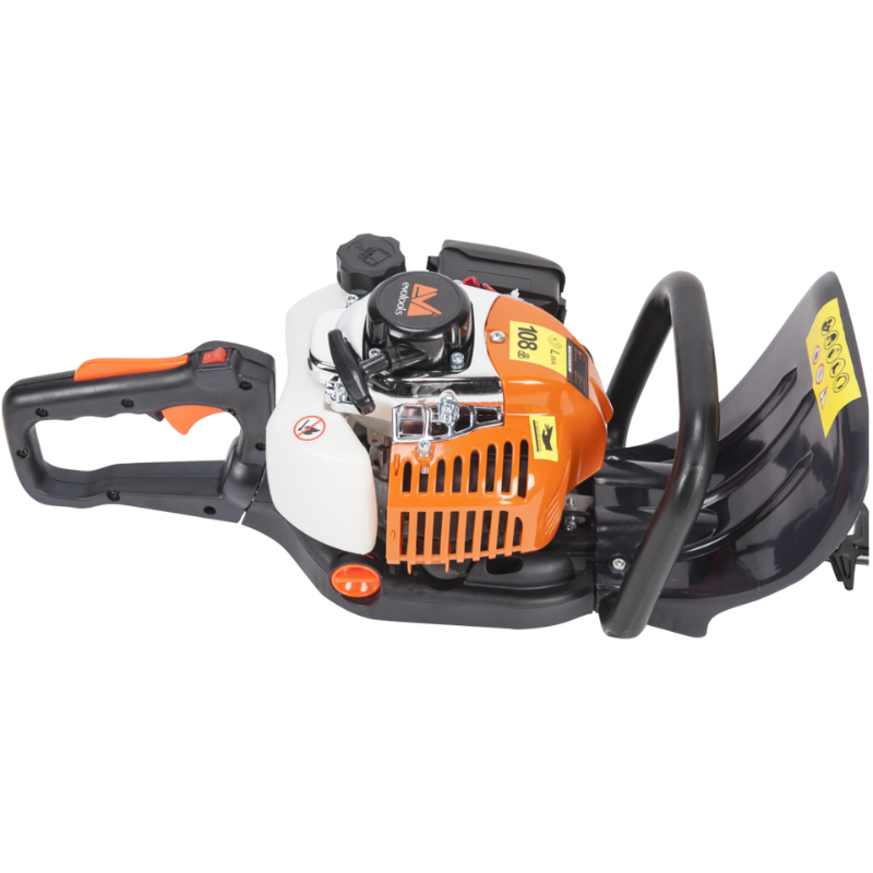 Motoferastrau pentru Gard Viu, Motor Benzina 2 Timpi 1 CP, Lama 65 cm, Maner Rotativ 180 grade, 9000 opm [4]