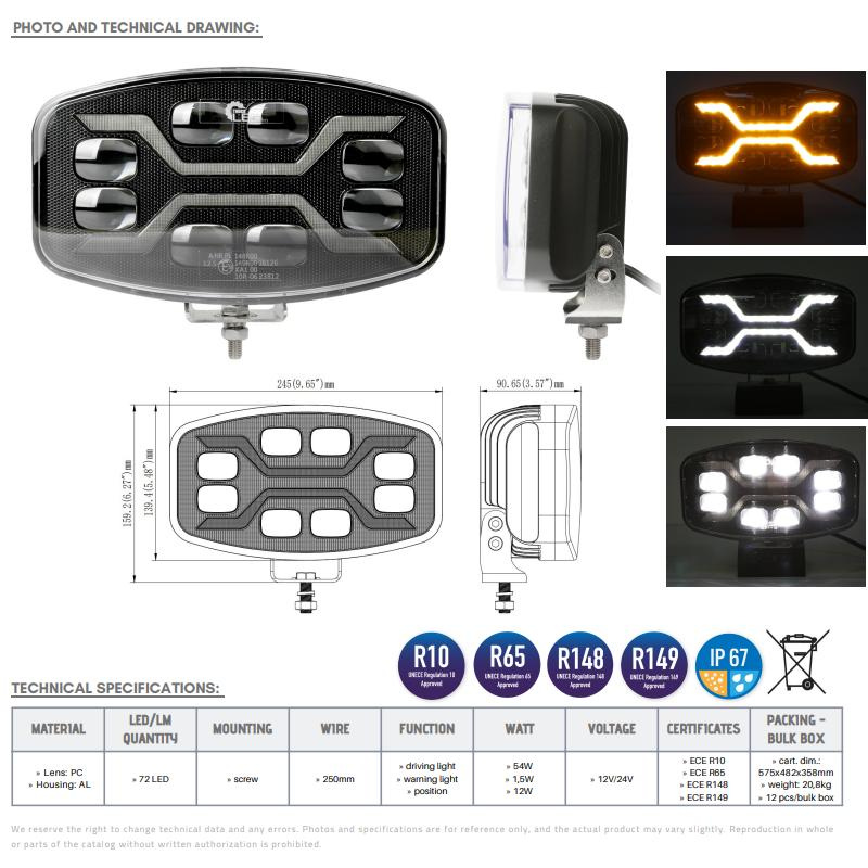 Pachet complet Bara proiectoare H Man TGX XXL, GX + 6 proiectoare Spyder [11]