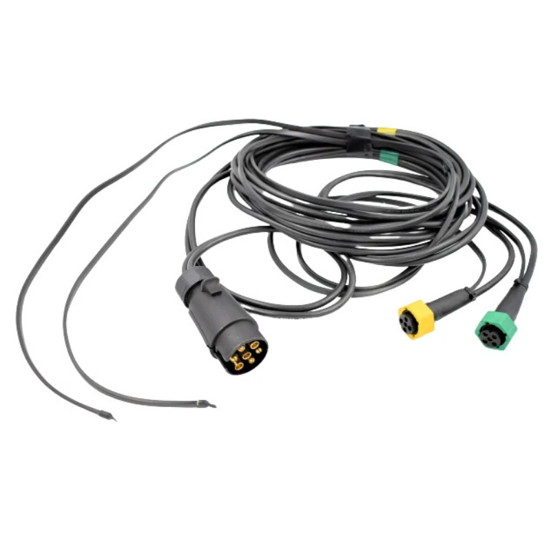 Pachet iluminare remorca FT-313 LED CHROME BAJONET – triple + cablaj 4,5 m, 7Pini [6]