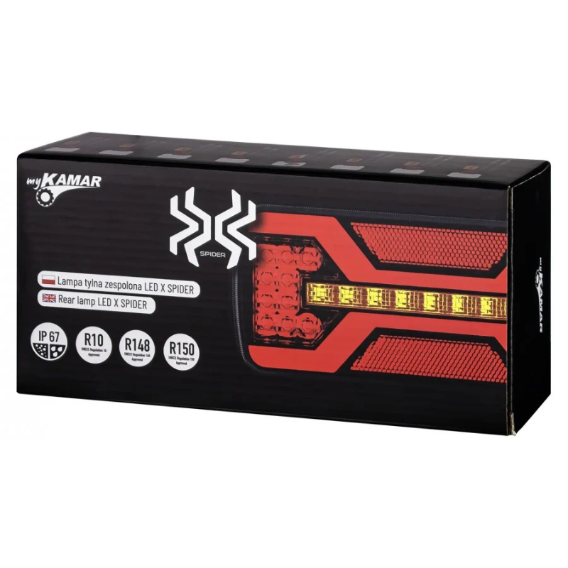 Pachet iluminare remorca L2428 – triple + cablaj 4,5 m, 7Pini [6]