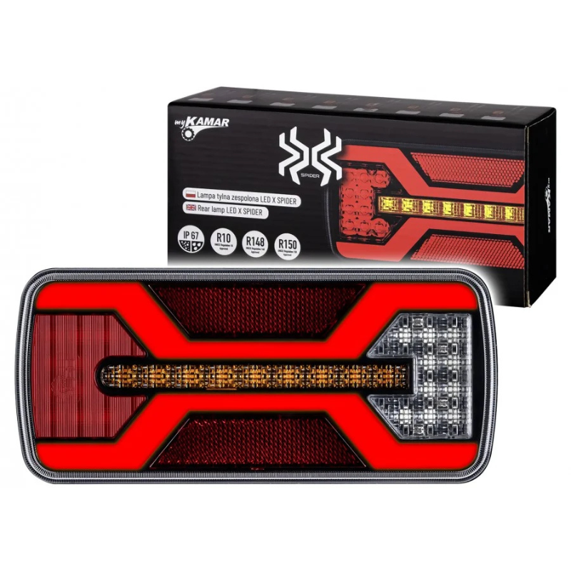 Pachet iluminare remorca L2428 – triple + cablaj 4,5 m, 7Pini [10]