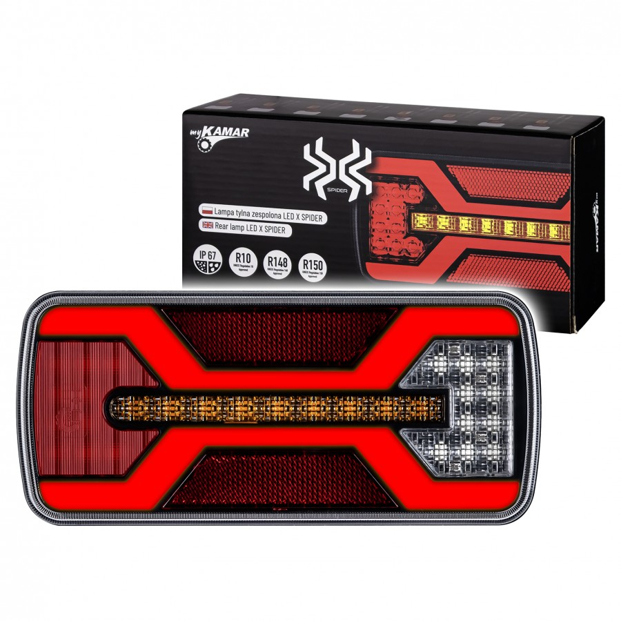 Pachet iluminare remorca L2428 – triple + cablaj 7m, 7Pini [3]