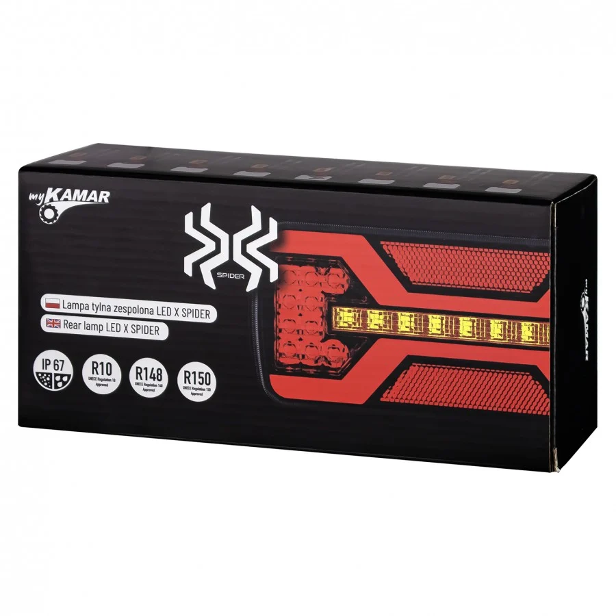 Pachet iluminare remorca L2430 + L2431 – triple + cablaj 10m, 13Pini [10]