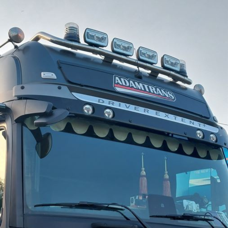 Panou Reclama luminoasa, Mercedes Actros MP4/MP5 Big Space si Giga Space, 26 x 165cm [10]
